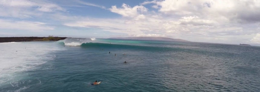 Dumps surf spot Maui